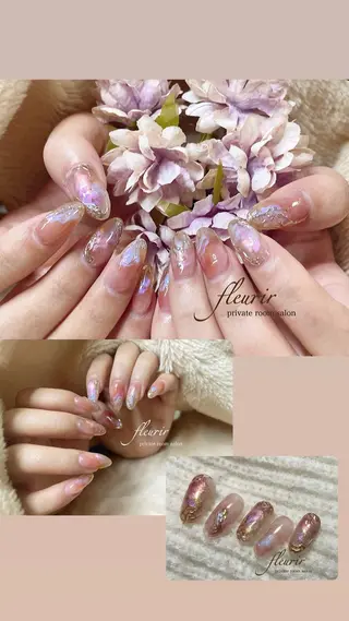 ネイル フルリール 【プライベートサロンのネイルデザイン