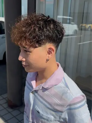 ショート メンズ 古谷 俊樹のヘアスタイル