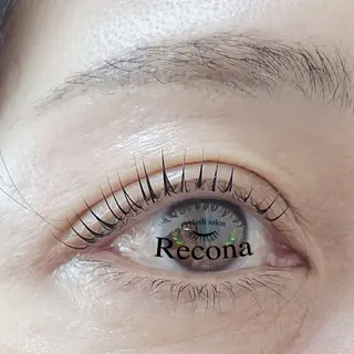 マツエク・マツパ eyelash  Recona のマツエク・マツパデザイン