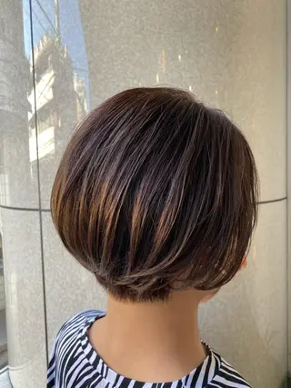 ショート カラー 統括マネージャー/ 髪のドクター/前原悟のヘアスタイル