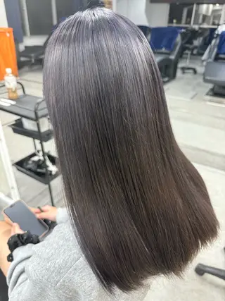 ロング カラー mao⭐️ 透明感カラー‎⭐️のヘアスタイル