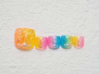ネイル トップネイリスト Ribbon立川店のネイルデザイン