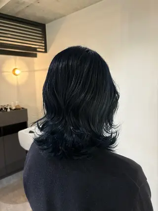 ミディアム 宇野愛華∕ パーマスタイルのヘアスタイル