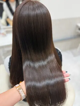 ロング カラー MIO/天王寺/ 髪質改善/艶カラーのヘアスタイル