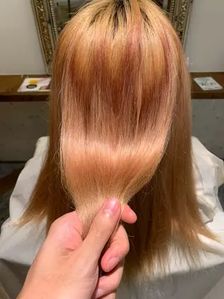 ロング ◯nino.所属・縮毛矯正専門美容師 宮本遼のヘアスタイル