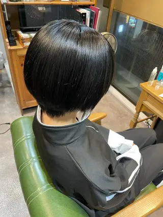 ショート 美髪 透明感カラーSotaのヘアスタイル