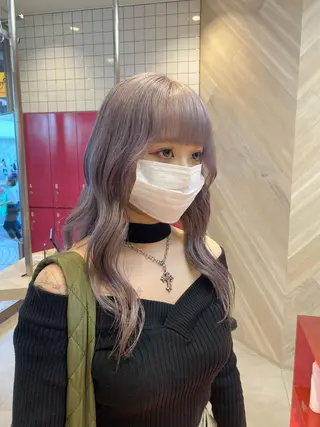 ロング カラー 荒谷 薫のヘアスタイル