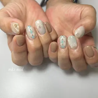 ネイル mks＊nail //  枚方長尾のネイルデザイン