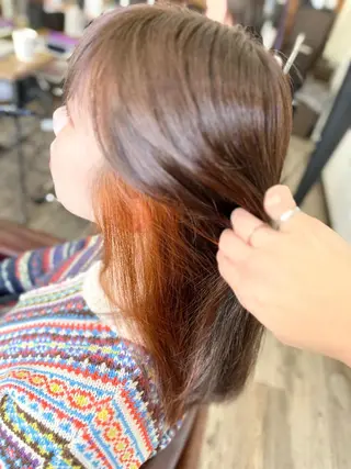 ロング カラー 💎白髪染めも対応 🙆👌山本明菜のヘアスタイル