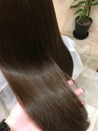 ロング 韓国×巻ける髪質改善 💍maki💍のヘアスタイル