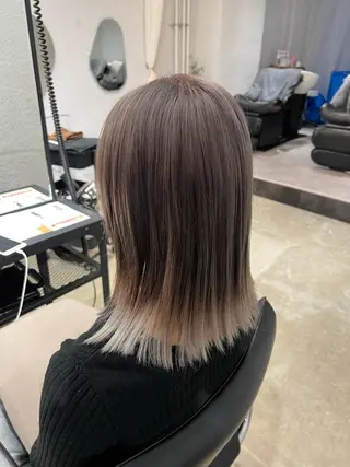 セミロング オタク特化美容師💟 チバコナツのヘアスタイル