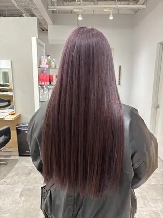 ロング 服部 真希のヘアスタイル