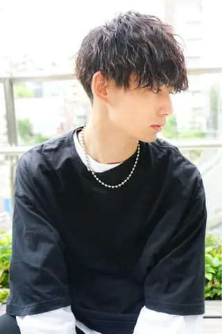 パーマ 🍬kanami 🍬ボブ/暖色カラーのヘアスタイル