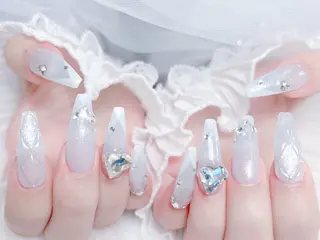 ネイル MoMoA Nail ネイル長さ出し専門店のネイルデザイン