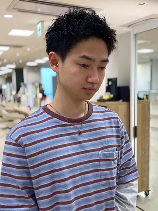 ショート パーマ お悩み解決美容師🦚 片山/銀座/有楽町のヘアスタイル
