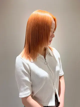 ショート カラー ボブ& 髪質改善FUMIYAのヘアスタイル