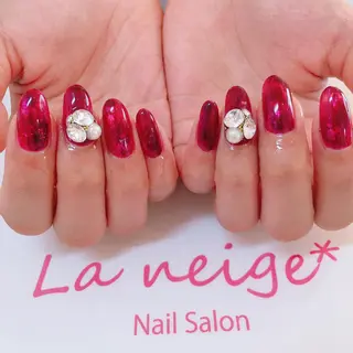 ネイル La neige* yuki 🐩🌙のネイルデザイン