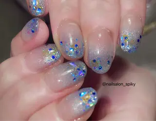 ネイル Spiky とうげ ふうかのネイルデザイン