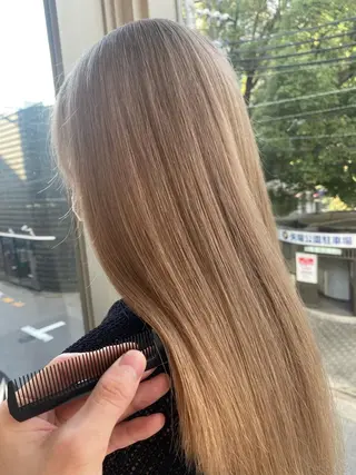 ロング カラー 鈴木/ニュアンス パーマ/メンズのヘアスタイル