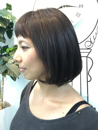 ミディアム hama yukiのヘアスタイル