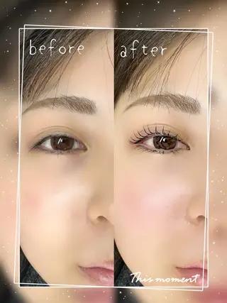 マツエク・マツパ EYEしてる megumiのマツエク・マツパデザイン