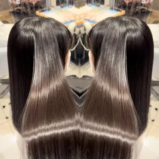 カラー 髪質改善トリート メント/川田のヘアスタイル