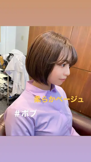 ショート 藤田 遼のヘアスタイル