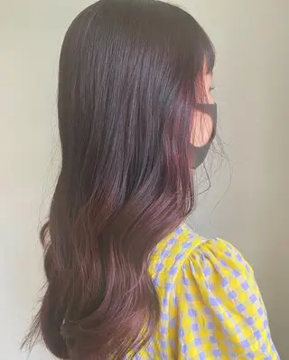 ロング カラー Elle✂︎ Riinaのヘアスタイル