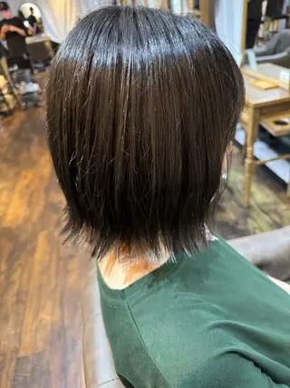 ミディアム カラー 松永 かずきのヘアスタイル