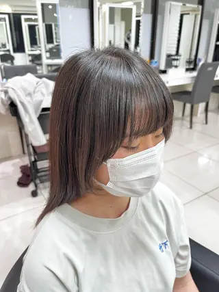 ロング 縮毛矯正指名No.1 艶カラー/SHIMAのヘアスタイル