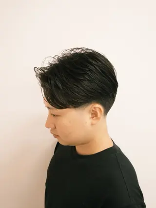 セミロング パーマ メンズ 🏁メンズパーマ/ RYOYAのヘアスタイル