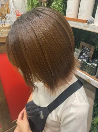 ショート ゆるふわパーマ🌼 アレンジ🌼リョウカのヘアスタイル