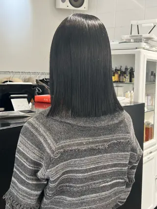 セミロング カラー HARU//原宿🤍 リピート率NO.1のヘアスタイル