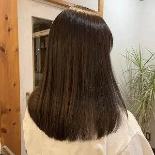 ミディアム カラー こいけ みきののヘアスタイル