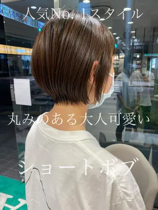ショート パーマ 寺内 紳悟のヘアスタイル