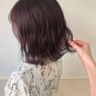 ミディアム カラー ParveMix / 横谷 日菜子 ❤︎のヘアスタイル