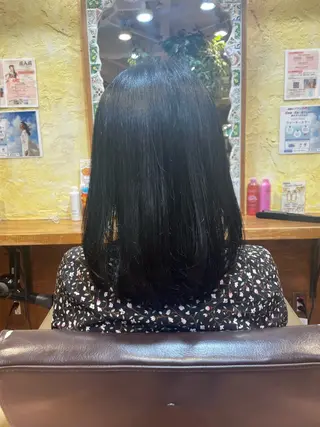 ミディアム カラー ar北千住 あやみのヘアスタイル