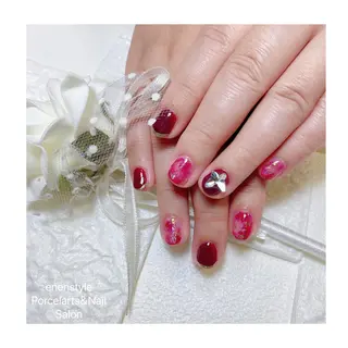 ショート ネイル 👑enen style👑のネイルデザイン