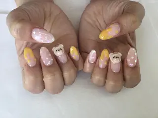 ネイル 💎🐰 saki. m 🐰💎のネイルデザイン