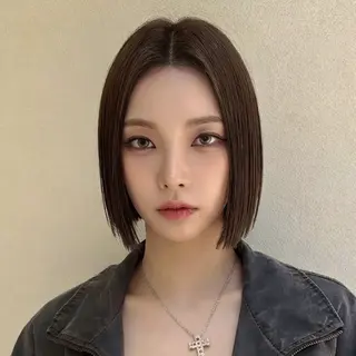 ショート ゆうさ │ ボブ 髪質改善ストレートのヘアスタイル