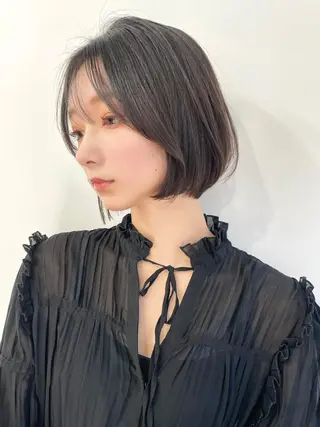 ミディアム カラー ヘアアレンジ HIROKO / 透明感暖色カラー🎀のヘアスタイル