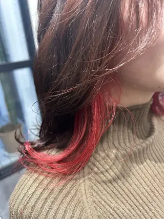 セミロング カラー ヘアアレンジ 清水 江里香のヘアスタイル