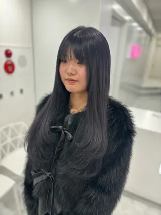 ロング カラー ヘアアレンジ 透明感💕今っぽ似合 わせ𝐍𝐨. 𝟏のヘアスタイル