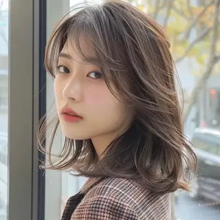 ロング 髪質改善特化／透明感 カラー／ＡＫＡＮＥ♡のヘアスタイル