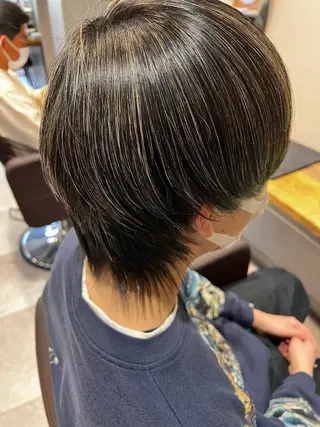 ショート モテ髪🌈細矢 森平のヘアスタイル