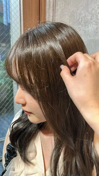 ロング カラー レイヤー/nail COCOROのヘアスタイル