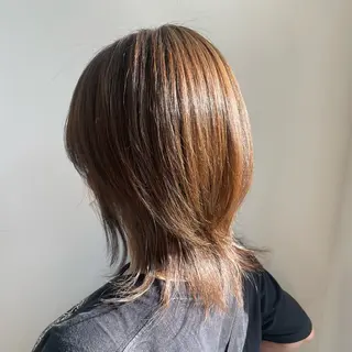 ミディアム カラー 札幌 ヘアアレンジ 🍎 タナカセリナのヘアスタイル