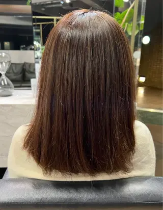 ミディアム パーマ 松井美樹/似合わせ ガーリー・韓国のヘアスタイル