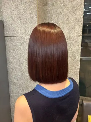 ミディアム カラー 🤡暖色レイヤー 🤡みさきのヘアスタイル