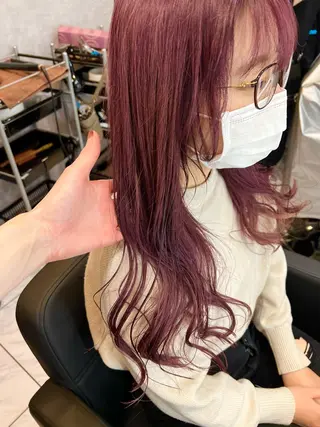 カラー SALOWIN栄 高須大貴のヘアスタイル